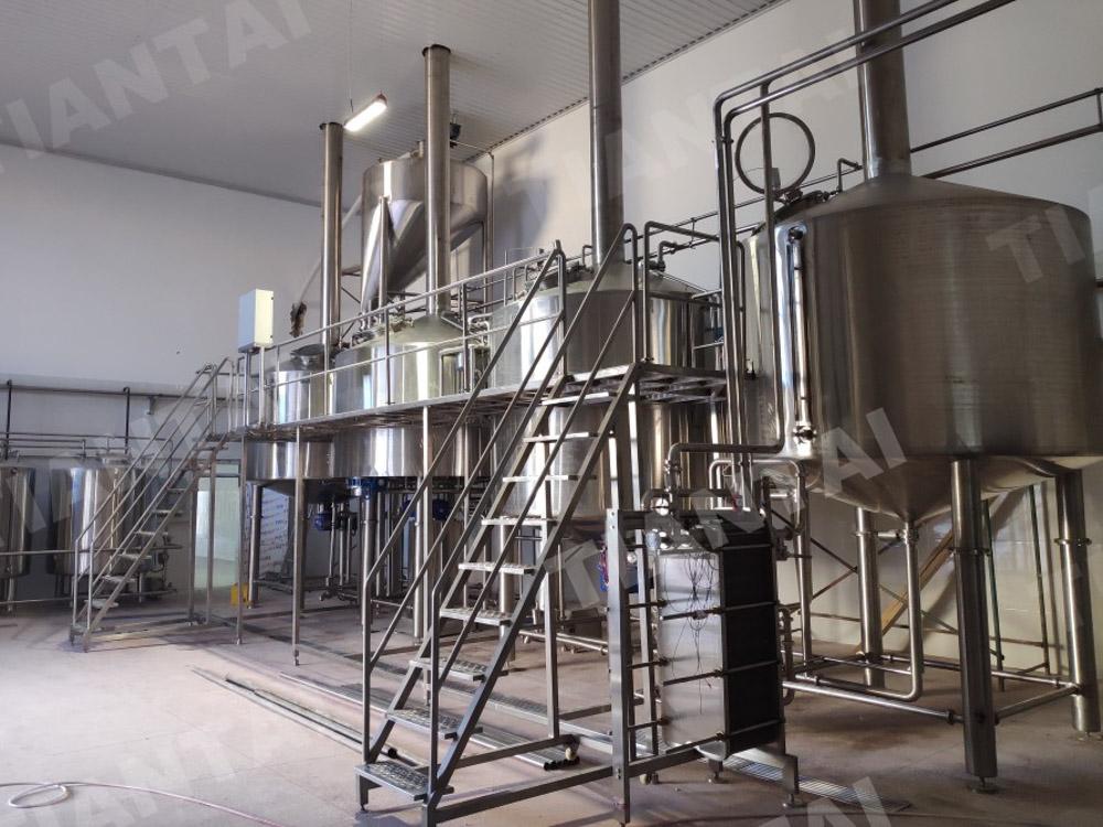 <b>The 5000L Commercial beer brewing equipment installed in Azerbaijan</b>